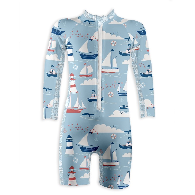 Combinaison UV 50+ → PETITBATEAU| meilleure protection