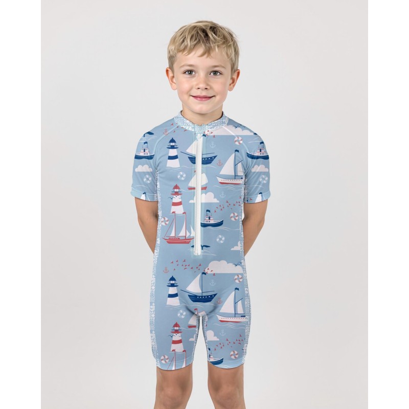 Combinaison UV 50+ → PETITBATEAU| meilleure protection