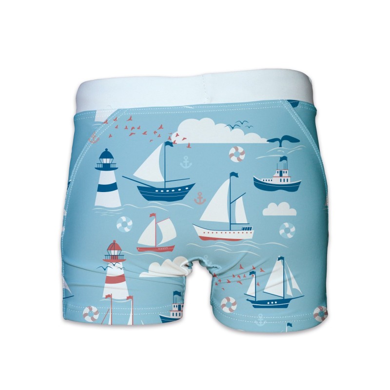 BOXER DE BAIN - PETITBATEAU | Boxer de bain résistant