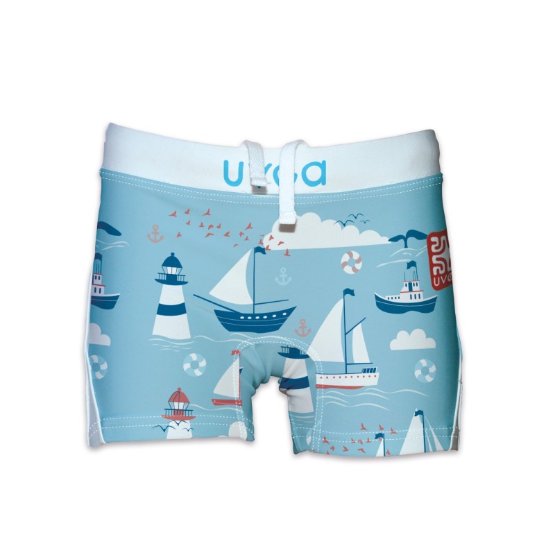 BOXER DE BAIN - PETITBATEAU | Boxer de bain résistant