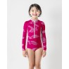 Maillot de bain UPF 50+ → GALAPAGOSROSE | Maillot de bain haute performance