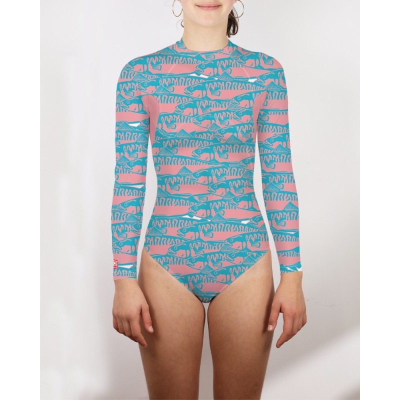 Combinaison UV 80 → SARDINE|  maillot de bain anti uv