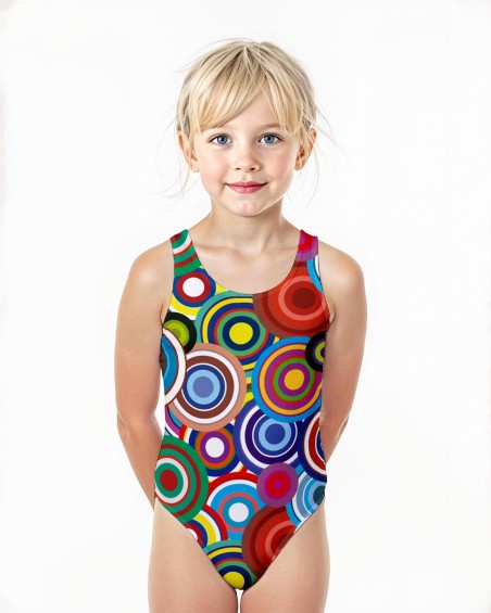 MAILLOT PISCINE 1 PIECE - CERCLE | Maillot de bain haute performance