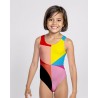 MAILLOT PISCINE 1 PIECE - GEOMETRIC | Maillot de bain haute performance