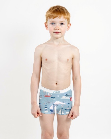 BOXER DE BAIN - PETITBATEAU | Boxer de bain résistant