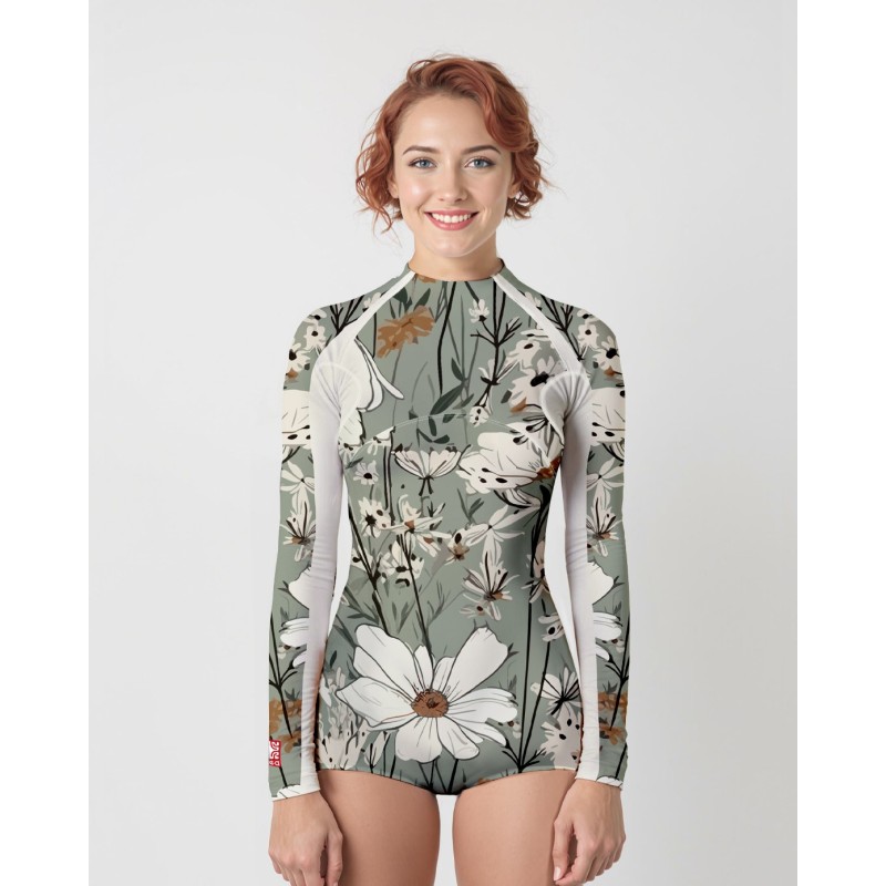 Rashguard UV 80 → MARGUERITE | Maillot de bain haute performance