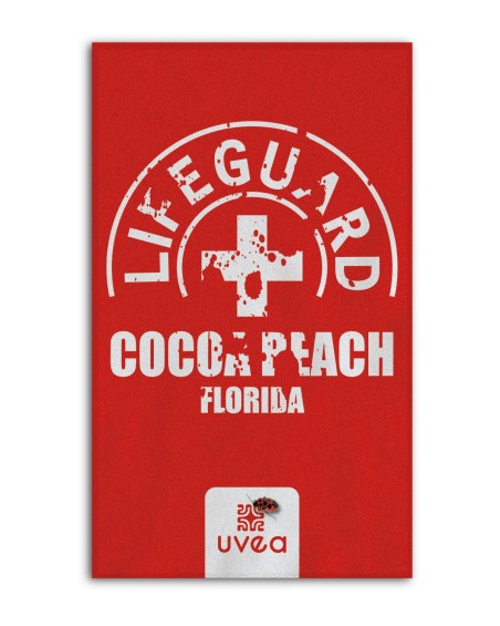 Serviette → LIFEGUARD | Serviette de plage en coton