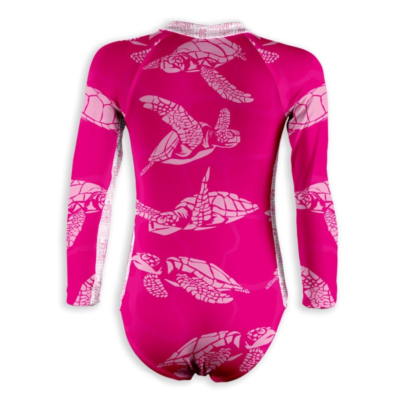 Maillot de bain UPF 50+ → GALAPAGOSROSE | Maillot de bain haute performance