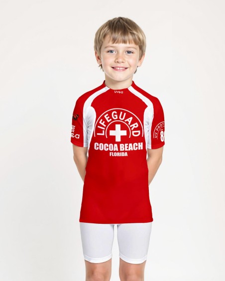 TEE SHIRT UV 80 → LIFEGUARD | protection solaire supérieure