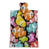 Peignoir De Bain →  CLOWN | Poncho en coton 190 g