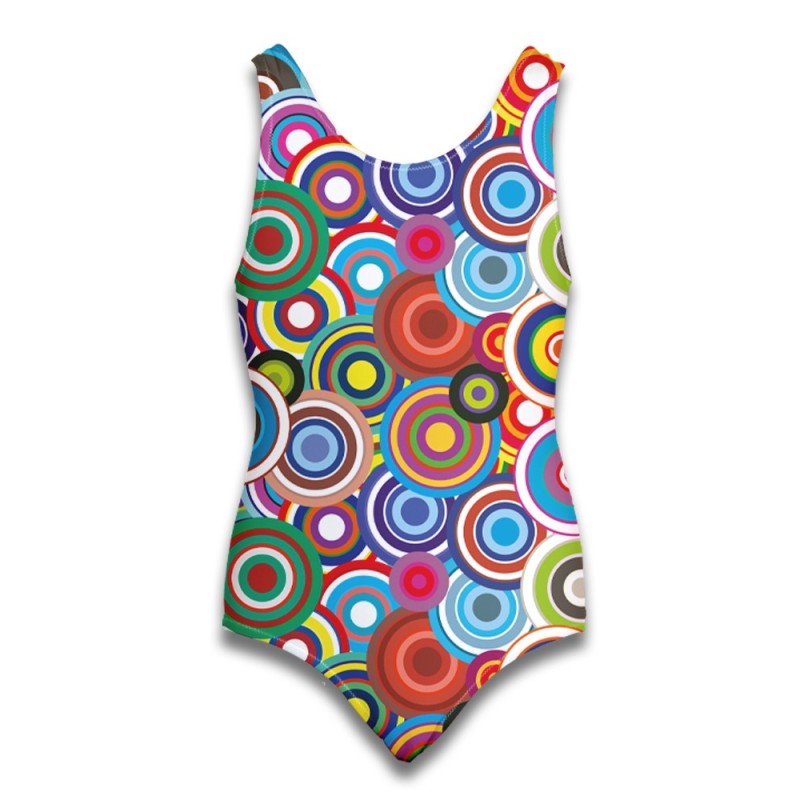 MAILLOT PISCINE 1 PIECE - CERCLE | Maillot de bain haute performance