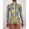 Rashguard UV 80 → FEUILLAGEJAUNE