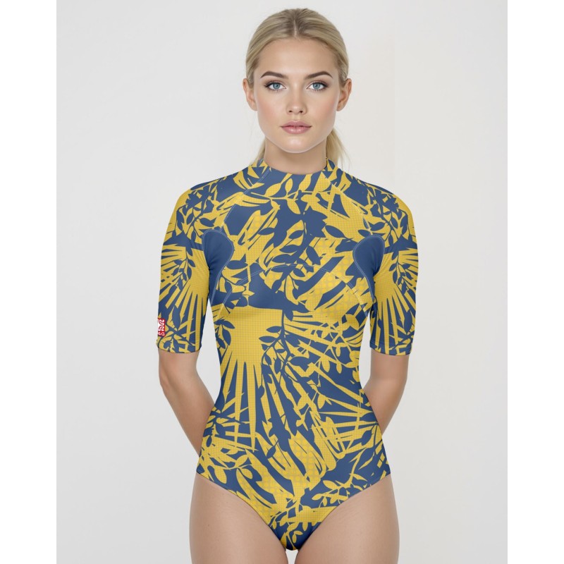 Rashguard UV 80 → FEUILLAGEJAUNE