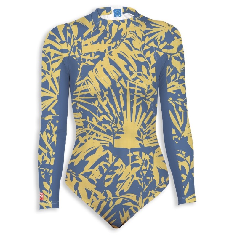 Rashguard UV 80 → FEUILLAGEJAUNE