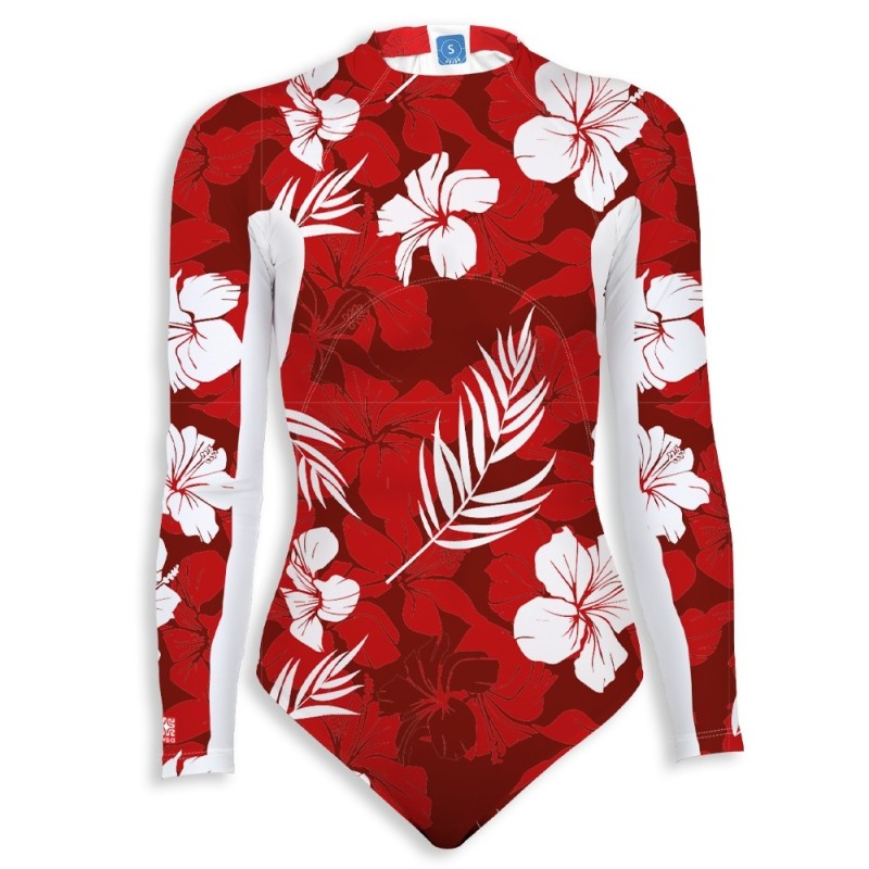 Combinaison UV 80 → HAWAIIROUGE | Maillot de bain haute performance