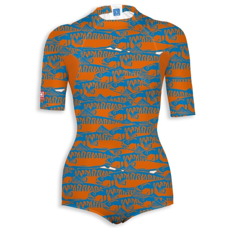 Combinaison UV 80 → SARDINE | Maillot de bain haute performance